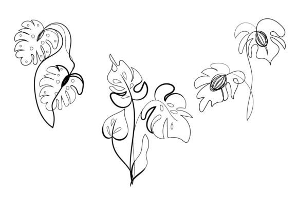 Download Exotic Leaves Wildflower Design - Premium Bundle