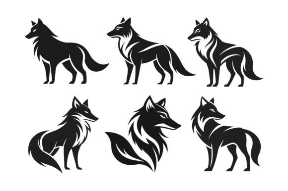 Download Sleek Minimalist Wolf Logo Design - Minimalist Collection