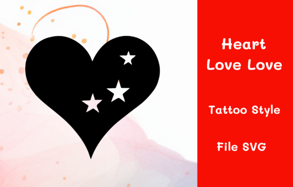 Download Heart Love Love Lavish Tattoo Style - Love Collection